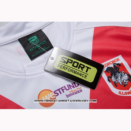 Camiseta St George Illawarra Dragons Rugby 2018-2019 Local